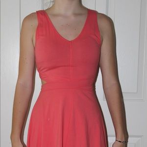 Pink Sleeveless Summer Dress